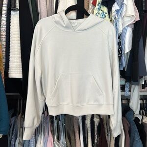 EUC Lululemon Softstreme Hoodie Size 8 Bone